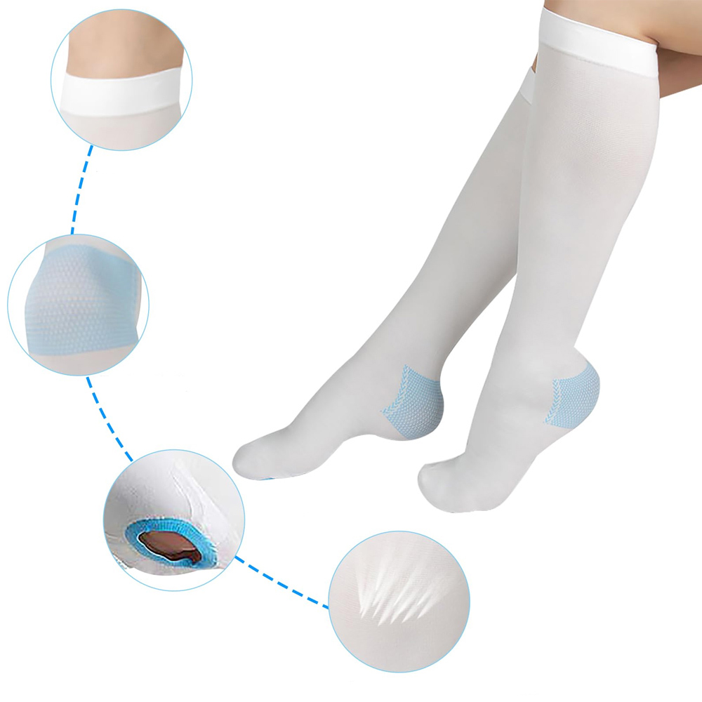 1Pair Medical Anti Embolism Te - Compression Sock Medical recension och pris