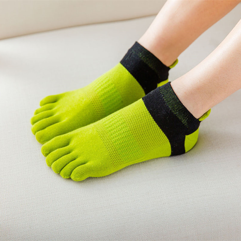5 Pairs Women Five Toe Socks S - Ankle Sock Low Cut recension och pris